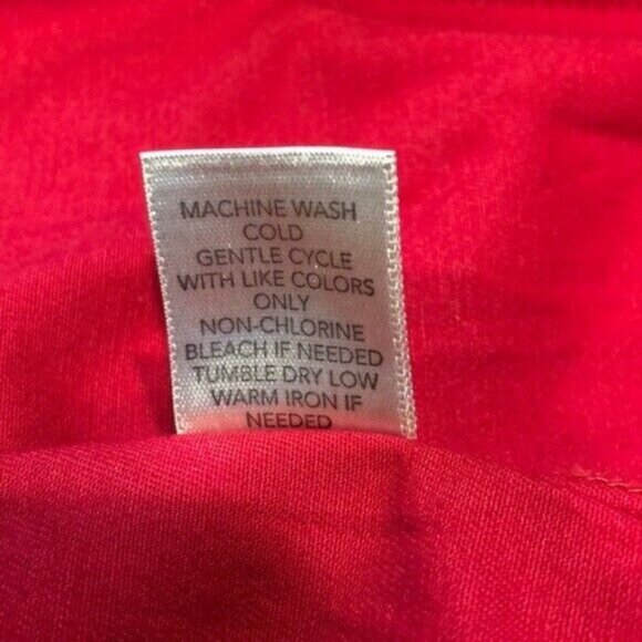 CJ Banks Womens Red Zip-Up Jacket 1X - Picture 7 of 7